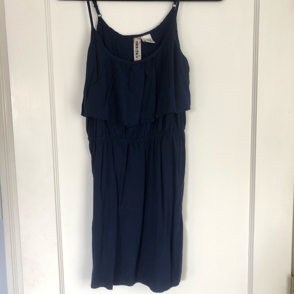 Mimi Chica navy blue sundress